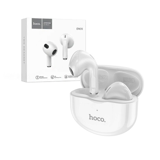 Hoco True Wireless Earbuds EW35 Sonido Bluetooth V5.3 White Hoco True Wireless Earbuds EW35 Sonido Bluetooth V5.3 White